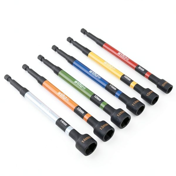 Willi Hahn Magnetic Nut Driver Set Metric Impact Rated-4