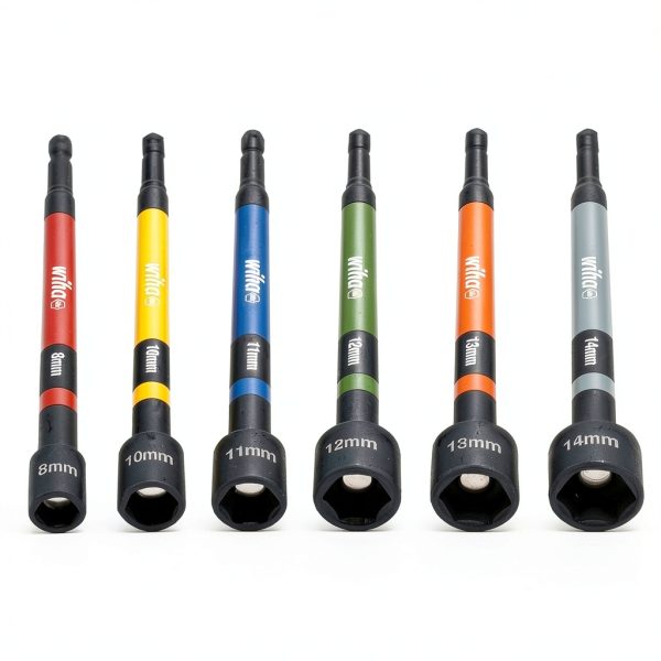 Willi Hahn Magnetic Nut Driver Set Metric Impact Rated-3