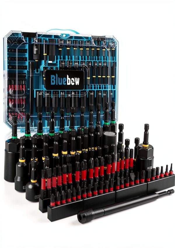 Bluebow 80PSC Impact Nut Driver Set Professional Grade Tools-0