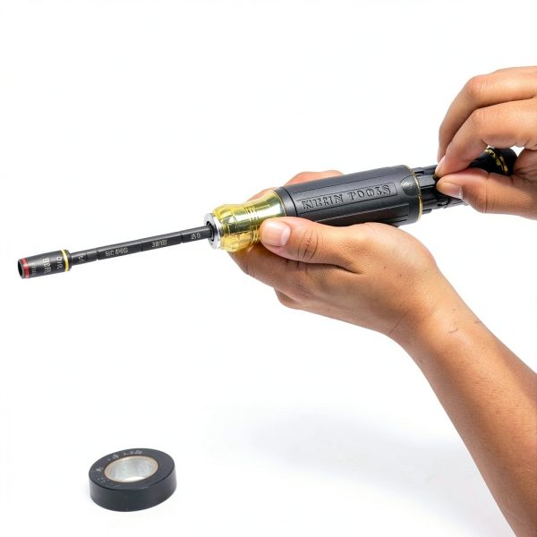 Klein Tools Impact Driver Set Alloy Steel Flip Socket-9