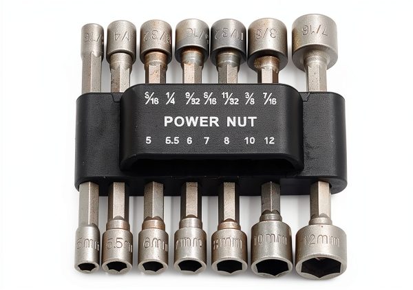 PANOVOS 14pcs Nut Driver Set Chrome Vanadium Steel Tools-0