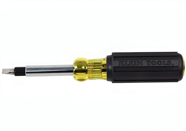 Klein Tools Multi Bit Screwdriver Nut Driver Soft Grip-0