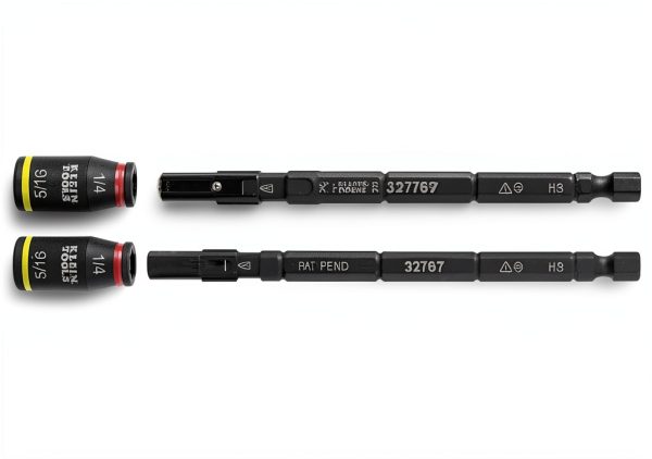 Klein Tools Impact Driver Set Alloy Steel Flip Socket-15