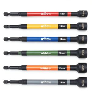 Willi Hahn Magnetic Nut Driver Set Metric Impact Rated-0