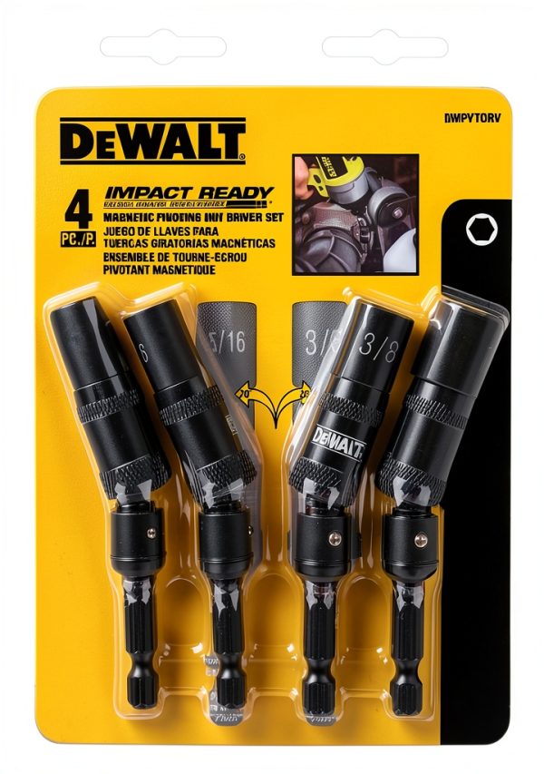DEWALT Impact Nut Driver Set Industrial Magnetic Fastener-0