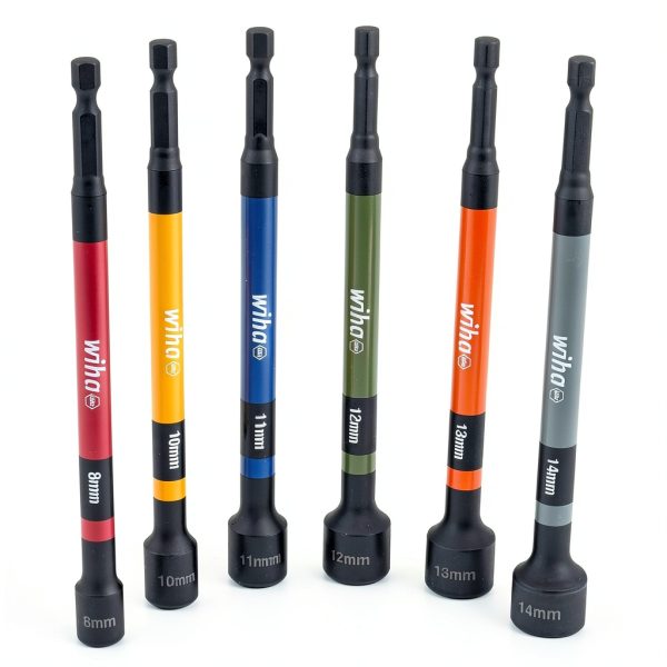 Willi Hahn Magnetic Nut Driver Set Metric Impact Rated-5