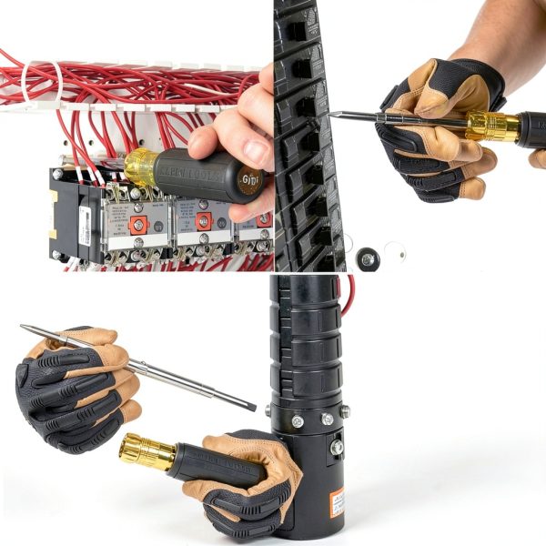 Klein Tools Multi Bit Screwdriver Ergonomic Home Improvement-2