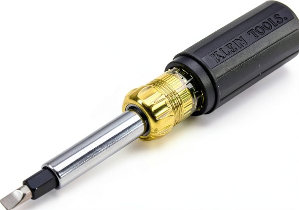 Klein Tools Multi Bit Screwdriver Nut Driver Soft Grip-8