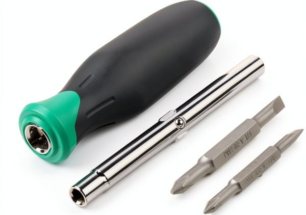 Amazon Basics 6-in-1 Multi-Bit Screwdriver Stainless Steel-1