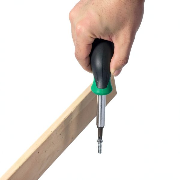 Amazon Basics 6-in-1 Multi-Bit Screwdriver Stainless Steel-8