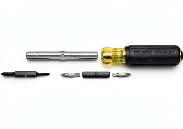 Klein Tools Multi Bit Screwdriver Nut Driver Soft Grip-5