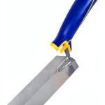 QEP 6 in x 2 in Comfort Grip Flooring Trowel with Bucket Hook Silver-0