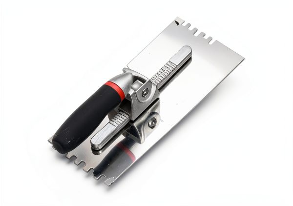 Fishark Switchable Notch Trowel Set，8 Piece Trowel Box Kit, Made of Premium Stainless Steel with Soft Grip Handle, Perfect Tool for Cement, Concrete, Masonry Tile Installation Work-2