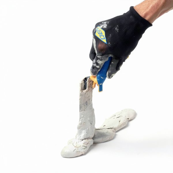 QEP 6 in x 2 in Comfort Grip Flooring Trowel with Bucket Hook Silver-3