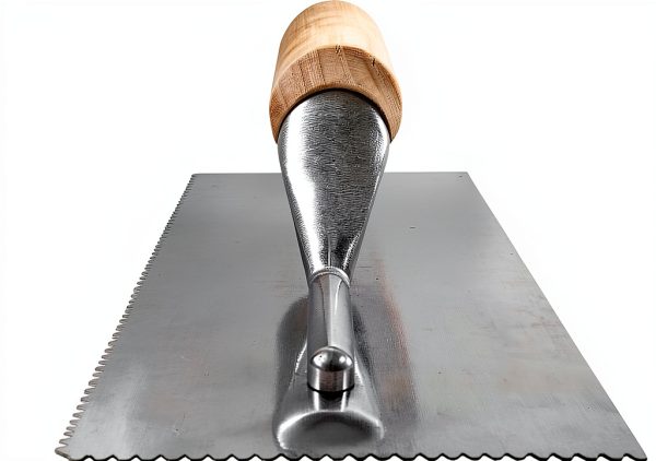 Capitol 115111 Flooring Trowel 1/8" x 1/8" V-Notch Silver Wood-1