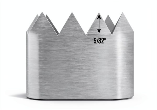 QEP 3/16" x 5/32" V-Notch Economy Flooring Trowel with 9" Steel Blade-5