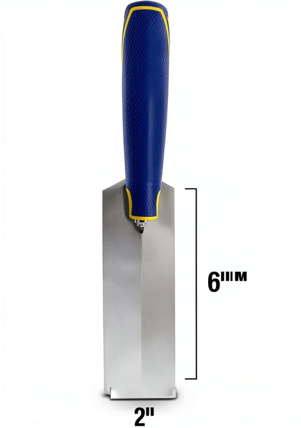 QEP Comfort Grip Margin Trowel 1/4 in. Silver 42114-4