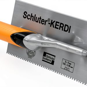 Schluter Kerdi Square-Notch Trowel - Durable Metal 1/8" x 1/8" Notch-0