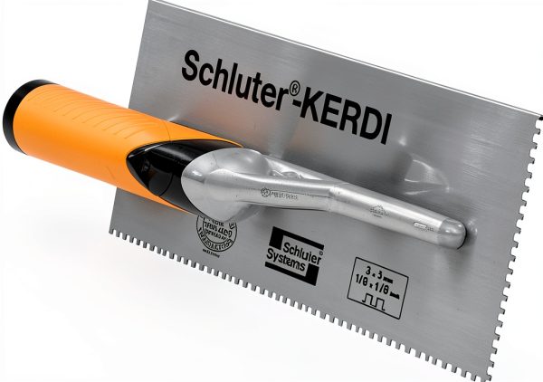 Schluter Kerdi Square-Notch Trowel - Durable Metal 1/8" x 1/8" Notch-0