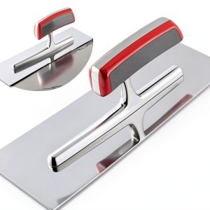 Concrete Finishing Trowel 11.8x3.8 Inch tasainu Stainless Steel Tool-0