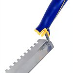 QEP Comfort Grip Margin Trowel 1/4 in. Silver 42114-0
