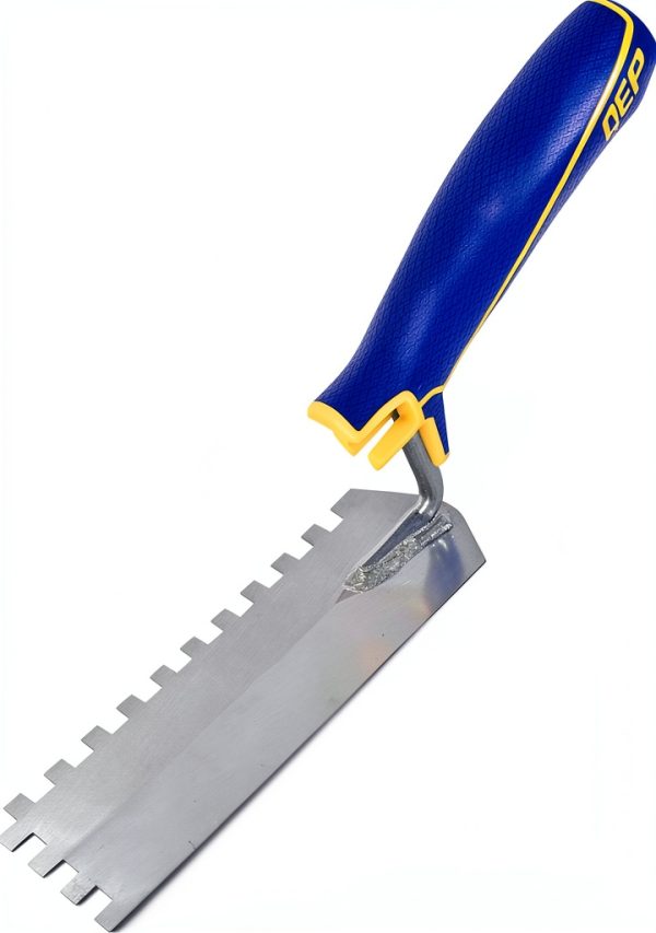 QEP Comfort Grip Margin Trowel 1/4 in. Silver 42114-0