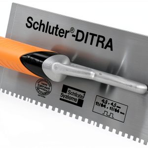 Schluter Ditra Square-Notch Trowel Metal Ergonomic 11/64" X 11/64"-0