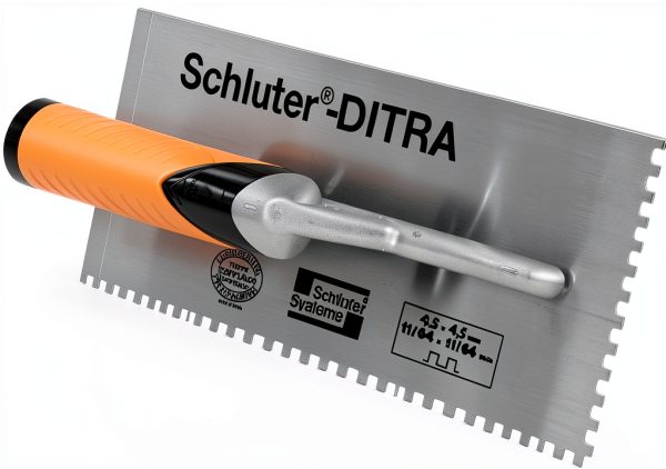 Schluter Ditra Square-Notch Trowel Metal Ergonomic 11/64" X 11/64"-0