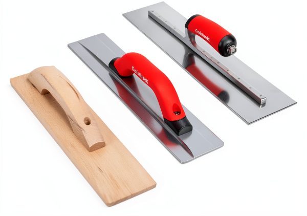 Goldblatt 8-Piece Masonry Hand Tool Set with Trowels, Float & Twister-1