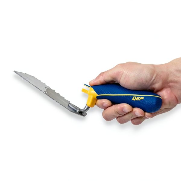 QEP Comfort Grip Margin Trowel 1/4 in. Silver 42114-2