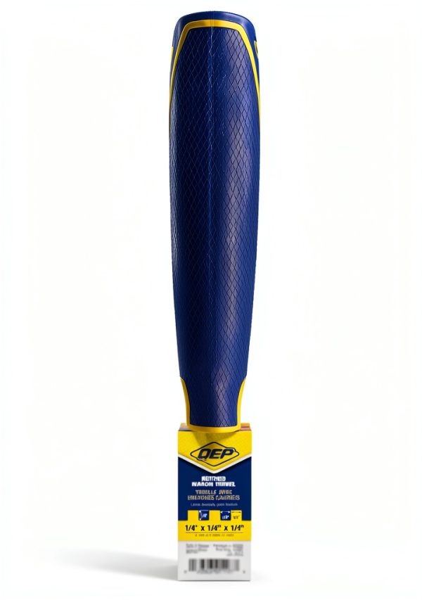 QEP Comfort Grip Margin Trowel 1/4 in. Silver 42114-7
