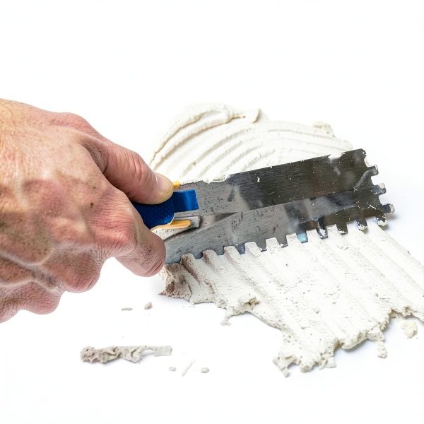 QEP Comfort Grip Margin Trowel 1/4 in. Silver 42114-1